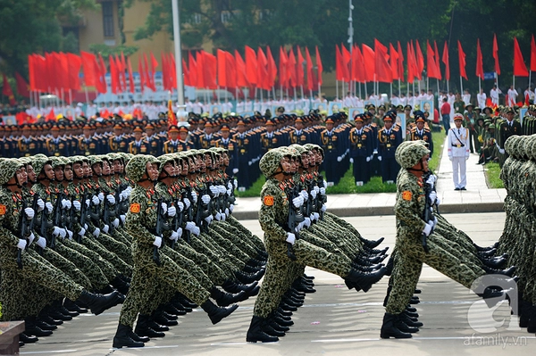 Xúc động, hùng tráng hình ảnh lễ diễu binh mừng ngày Tết Độc Lập 2/9